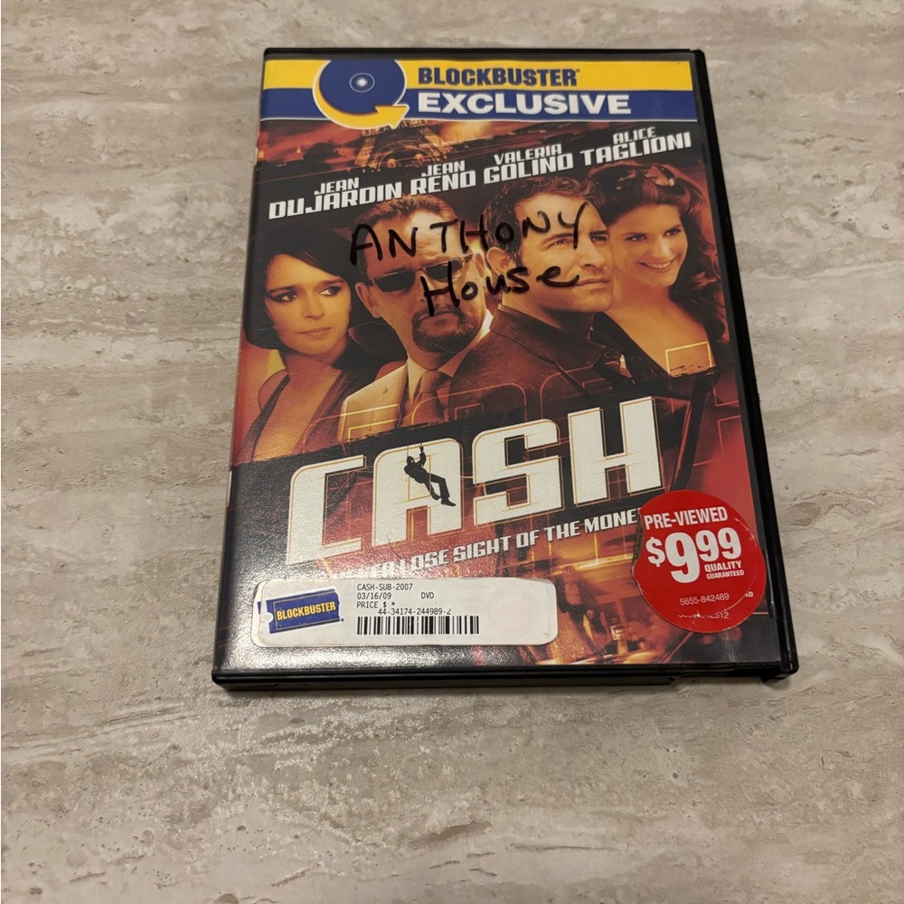 Cash Movie DVD